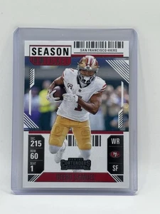 2024 Panini Contenders - Deebo Samuel #87 Game Ticket - Picture 1 of 2