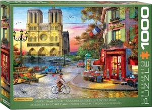 Rompecabezas Eurographics; Notre Dame Sunset de Dominic Davison; 1000 piezas - Imagen 1 de 3