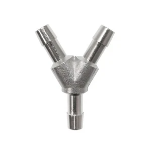 QFS 5/16 " (8MM) Spinato Y-Fitting Personalizzato Doppio Pompa Carburante Gruppo - Picture 1 of 5