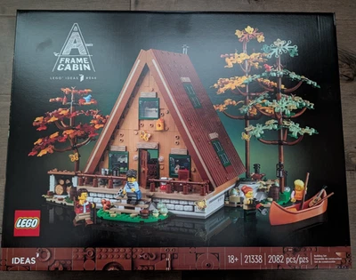 LEGO Ideas A-Frame Cabin 21338 Set - Nuevo Sellado de Fábrica - Retirado Foto 1 de 4