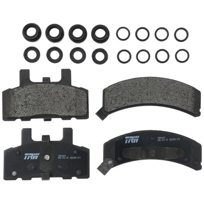 Disc Brake Pad Set for Chevrolet C1500 1988 - 1999 TRW  Pro TRM0369 - Image 1 of 4