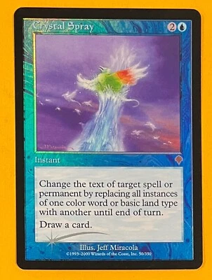 MTG CRYSTAL SPRAY (Foil) Invasion (OldManMTG 011-846) - Image 1 of 3