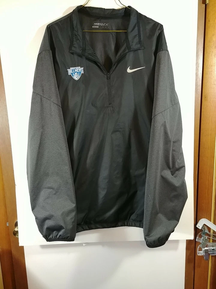  St. Louis Billikens Nike Golf Pullover, Size XL, Black ¼ Zip, Logos, #3033 - Image 1 of 4