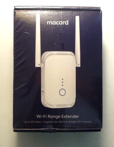 Macard wifi range extender n300 new shrink wrap - Bild 1 von 5