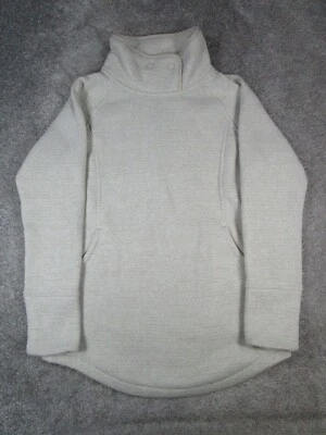 Chaqueta Prana para mujer mediana blanca polar Foto 1 de 4