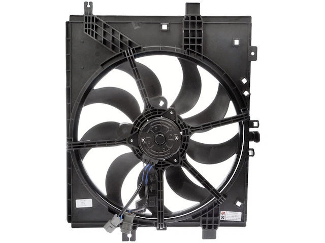 Conjunto de ventilador auxiliar Dorman para Nissan Versa Note 2014-2019 1,6 L 4 cilindros 37RFBV Foto 1 de 1