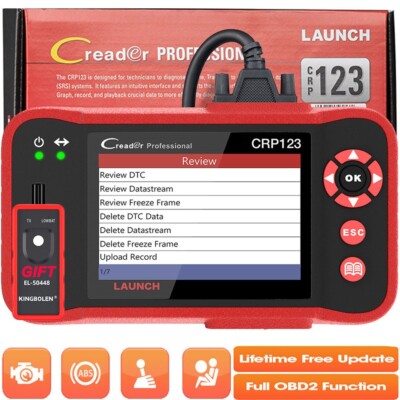 LAUNCH X431 CRP123 Car OBD2 Scanner Diagnosti...