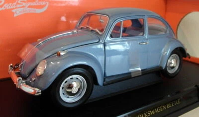 Lucky Diecast 1/18 Scale 92078 1967 Volkswagen Beetle Metallic blue - Image 1 of 4