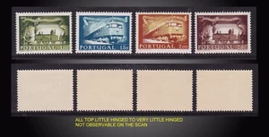 1956 PORTUGUESE RAILWAYS CENTENARY SCT. 818 -821 MI. 850 -853 MINT VERY LH - Picture 1 of 1