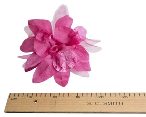 Fuchsia Lilly Flower Fascinators Hat Making DIY Crafts Millinery - Bild 1 von 3