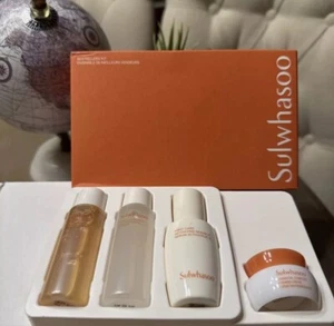 Sulwhasoo Bestsellers 4pc Kit Set: Cleansing Oil & Foam, Serum IV, Firming Cream - Picture 1 of 6