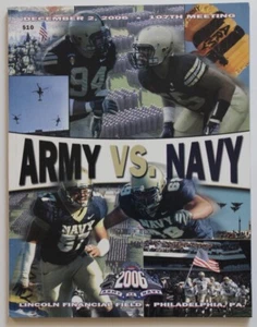 NEW UNUSED 2006 ARMY NAVY FOOTBALL GAME PROGRAM - Picture 1 of 4
