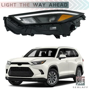 Headlights For Toyota Grand Highlander XLE 2024 Driver Left Side W/O LED DRL - Bild 1 von 13