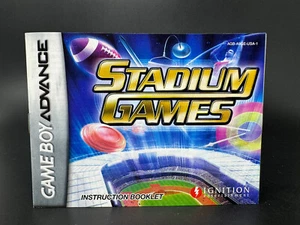 Stadium Games (Nintendo Game Boy Advance GBA) *SOLO MANUALE* - Foto 1 di 2