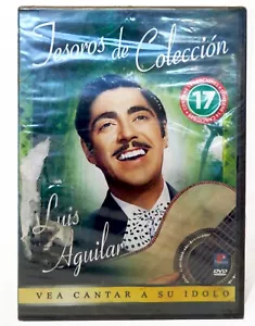 Luis Aguilar Tesoros De Coleccion (DVD, 2003) 17 Canciones! - Picture 1 of 2