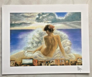Seriolitografía Park West de Peter Nixon “Venus Anadyomene” 2013 con certificado de autenticidad - Imagen 1 de 3