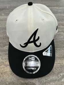 Atlanta Braves New Era 9Fifty “retro crown” StrapBack Cap - Picture 1 of 13