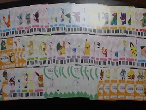 Pokemon Musical Note Karte komplett x70 Charizard Blastoise Venusaur Gengar etc #1 - Bild 1 von 22