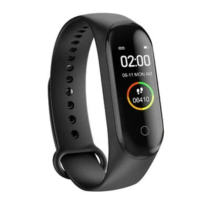 M4 Smart Bracelet Waterproof Sport Heart Rate Bracelet Health Monitoring Fitness - Zdjęcie 1 z 1