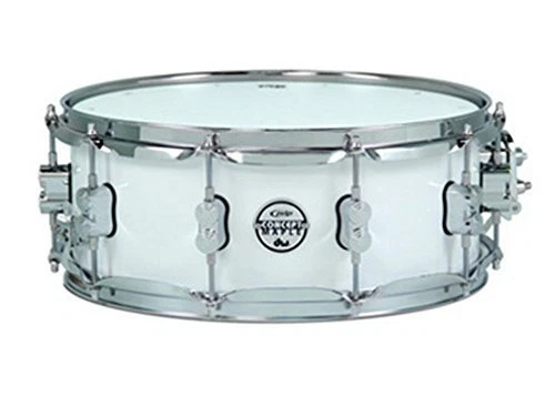 PDP 5.5" x 14" Concept Maple Snare Drum in Pearlescent White - Image 1 of 1