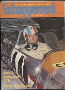 ECHAPPEMENT ; N°14  decembre 1969 : Essais ABARTH 1300  Scorpione ,  Fiat 128 - Imagen 1 de 1