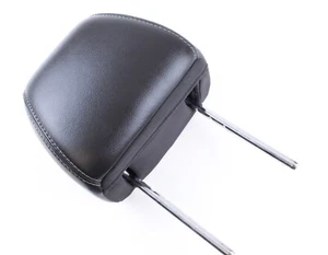 Ford Focus 2012-2014 asiento delantero izquierdo o derecho reposacabezas cuero negro OEM - Imagen 1 de 5