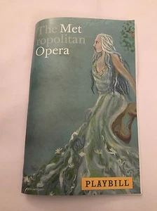Metropolitan Opera 2017 New Production Rusalka Program Playbill - Picture 1 of 5
