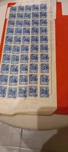 LOTTO 221 CON NR 93 MARCHE DA BOLLO SU PAGINA - Foto 1 di 2