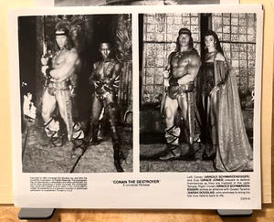 CONAN IL DISTRUTTORE 1984 Kit stampa film con 11 foto promozionali in bianco e nero - Foto 1 di 11