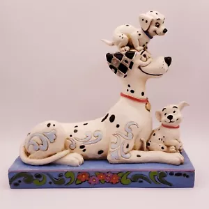 Jim Shore Disney  101 Dalmatians 55th Anniversary Puppy Love Figurine 4054278 - Picture 1 of 6