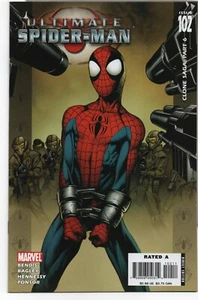 ULTIMATE SPIDER-MAN #102 – MARK BAGLEY COVER – ORIGIN STORY - 2007 - Picture 1 of 2