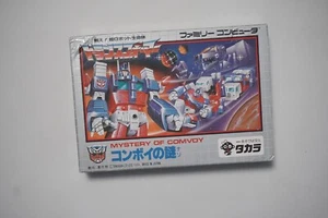Famicom Transformers Mystery of Comvoy en caja Japón FC juego vendedor de EE. UU. - Imagen 1 de 5