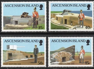 Thematic stamps ASCENSION 2000 FORTS 806/9 mint - Imagen 1 de 1