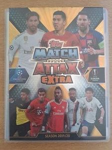 Match Attax Extra, Champions League.  2019/20 Many Cards 8 Additional Pages Also - Picture 1 of 24
