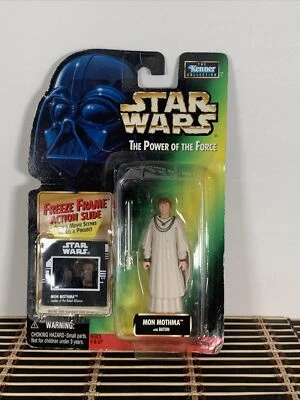 Nuevo Star Wars El Poder de la Fuerza Mon Mothma con Bastón Sellado de Fábrica Foto 1 de 4