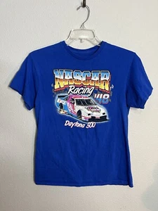 Camiseta Nascar Racing '48 Daytona 500 Gráfica Azul Para Hombre Talla M Pullover Crew - Imagen 1 de 3