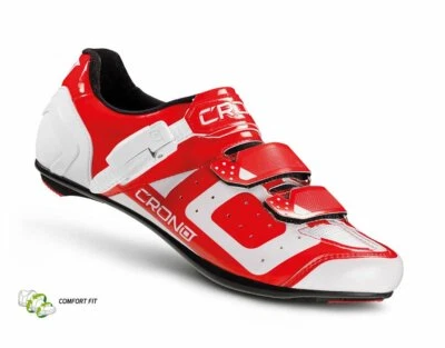 NUEVO Zapatos de Ciclismo de Carretera Crono CR3 - Rojo (Reg. $200) Giro italiano Sidi Gaerne Foto 1 de 3