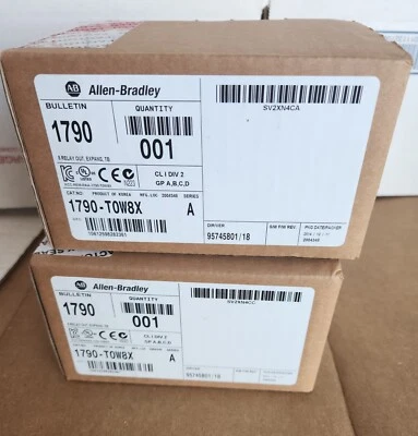 AB 1790-T0W8X Series A I/O Expansion Block Factory Sealed 1790-T0W8X 1PCS - Image 1 of 4