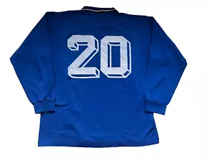 Camiseta de fútbol 1987 Italia Nº 20 edición jugador L/s adulto grande Italia Maglia - Imagen 1 de 4