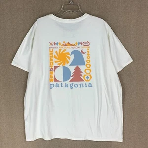 Camisa Patagonia Talla 2XL Unisex Cuello Redondo Camiseta 100% Algodón Orgánico Exterior - Imagen 1 de 13