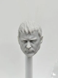 3d Printed RE4 CHRIS HEAD 6" 1:12 Classified/Legends SCALE - Picture 1 of 2