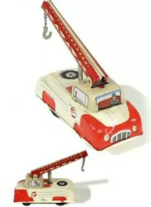 Tin Toy Press N Go Tow truck Reproduction Tin treasures collection - Picture 1 of 6