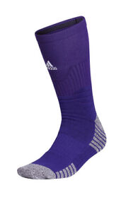 adidas 5 Star Team Crew Sock / Purple / Size Large (men’s size 9.5-12)