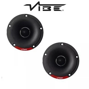 VIBE SLICKPRO37T-V0 High Frequency Car Audio Pair Of Pro Audio Tweeters 225W Max - Picture 1 of 8