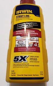 Iwin Straight-Line Marking Chalk New Bottle 6oz. Extreme Conditions! Permanent! - Picture 1 of 3