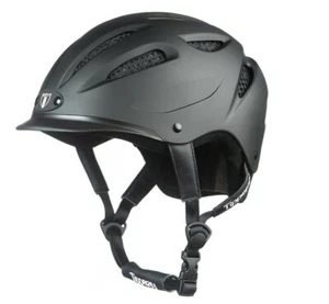 Tipperary Sportage Equestrian Helmet - Black Matte - 8500 (Var. Sizes Available) - Picture 1 of 8