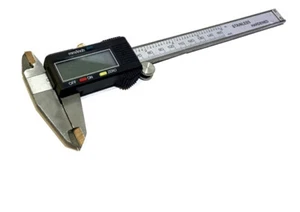 6 inch Digital Caliper Hobby measuring tools 0-150mm Stainless Steel Electronic - Picture 1 of 8