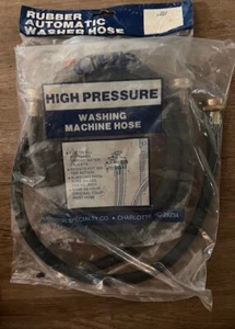 RUBBER AUTOMATIC WASHER HOSE HIGH PRESSURE 215-5,6 FEET - Picture 1 of 2