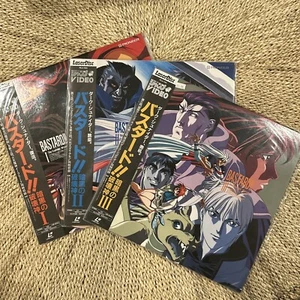 Bastard Dark God of Destruction 3LD Laserdiscs Japan Anime With Obi Rare🔥 - Picture 1 of 7
