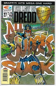 The Law Of Dredd #27 Fleetway Quality Wagner Grant Smith 1991 VFN/NM - Picture 1 of 1